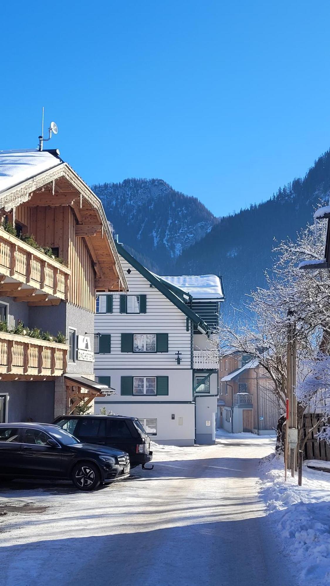 Pension Edelweiss, Apartment Amsterdam 4-6 Pers Gosau Esterno foto